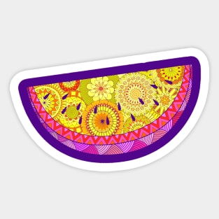 Pink Lemonade Art Sticker